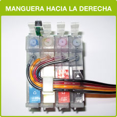 Manguera para la derecha